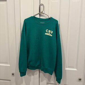 Cru Nantucket Green Crewneck Sweatshirt
